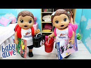 Getting the twins Laurinha and Felipinho ready for school.