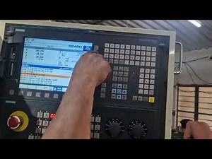 Restart an interupted NC program in Siemens 828D.