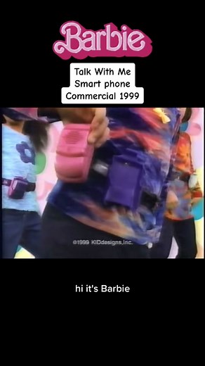 Barbie Talk With Me Smart Phone commercial 1999 #nostalgia #barbie #1999 #90s #90skids #90stoys #90sthrowback #90snostalgia