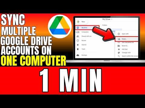 Sync Multiple Google Drive Accounts On One Computer (2026)