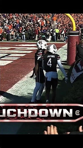 Jacob's incredible jump and catch in American football #touchdown