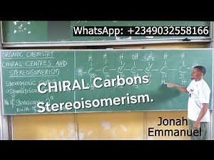 Chiral Centres and Stereoisomers - Meaning and How to Find the Chiral Centre of a given Organic Atom