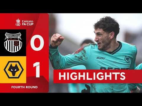Wolves wander on! 🐺 | Grimsby Town (0-1) Wolverhampton Wanderers | Emirates FA Cup 2025-26