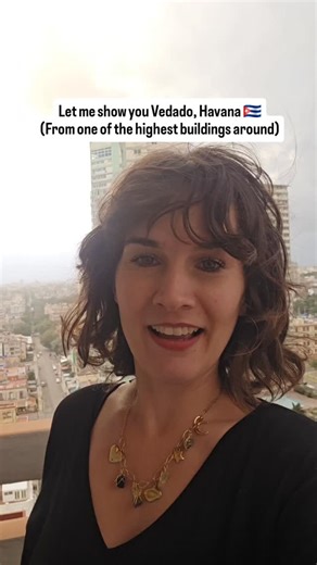 Alissa | Havana Insider | Expat Reality | Living Abroad on Instagram: "Havana Skyline from Vedado 🏙 have you ever seen Havana feom above? 👉 I show on this account my daily life as an expat living in Havana, unfiltered videos and stories following my moto: The good, the bad and the fabulous! I would love to see you around! Life abroad, expat woman, life in your 30s, women abroad, expats, life in Havana, life in Cuba, digital nomads, real life abroad, abroad stories #lifeincuba #moveabroad #livi