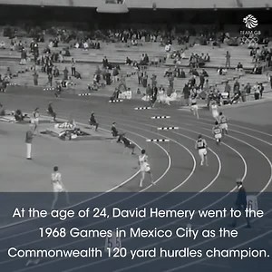 On this day in 1968, David Hemery stormed to 400m hurdles gold in a world record time of 48.12 seconds! 🏃💨 | Team GB