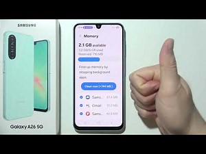 Samsung Galaxy A26 5G: How to Check RAM