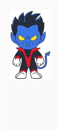 How to Draw Nightcrawler | Avnegrs doomsday