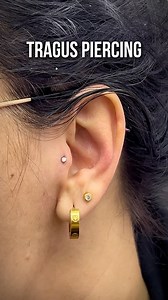 95K views · 4.8K reactions | ✨Tragus piercing BOOK NOW! Link in bio! @undergroundtattoos Walk-ins available Watford, UK  ⠀ #earpiercings #earpiercing #earpiercingideas #earpierced #londonpiercer #londonpiercing #piercingideas #piercings #piercing #piercingjewelry #traguspiercing #conchpiercing #flatpiercing #helixpiercing #piercer #piercinginspiration #watford | Underground Tattoos Watford | Facebook