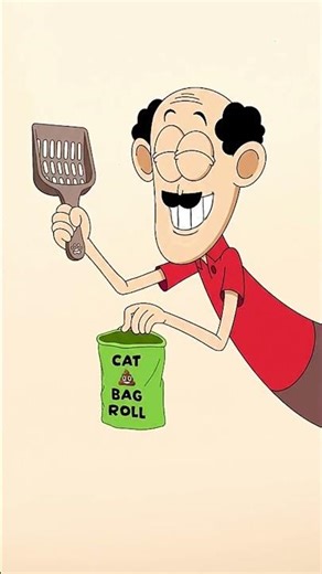 poop can I clean the litter box poop #boogytoons