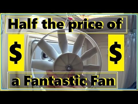 Heng's Vortex RV Vent Fan Install
