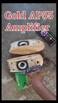 Gold AP55 Amplifier Review ⭐ Best 2 Channel 100W Module for DIY Speakers?