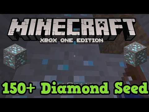 Minecraft Xbox One Seed: 150 Diamonds (+ Village At Spawn, Flat land)