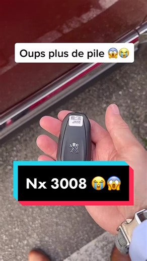 Comment démarrer sans pile une Peugeot 3008 ?