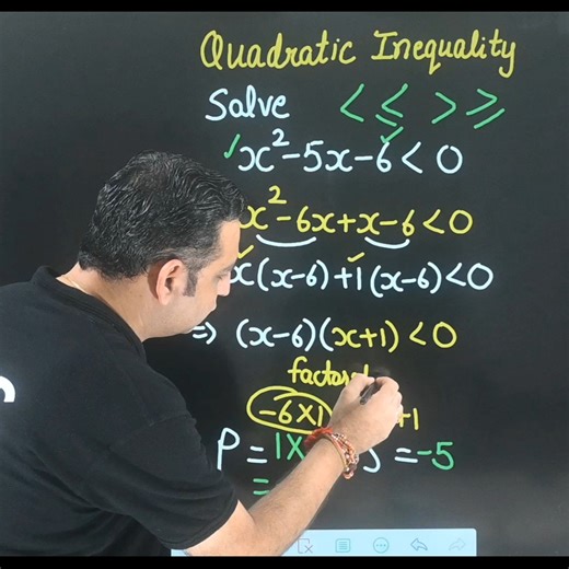 66K views · 1K reactions | How to solve Quadratic Inequalities? | Maths Solutions by Nand Kishore | Facebook