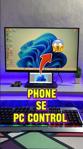 😱Phone se PC Control
