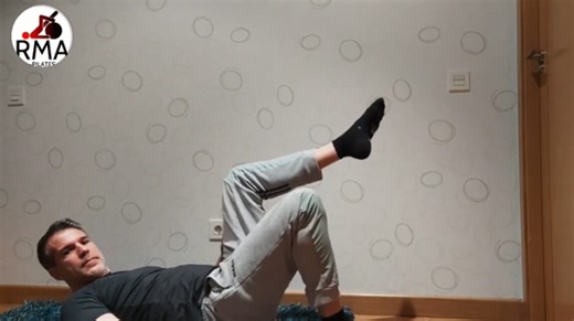 One leg circle pilates - pilates clásico en casa