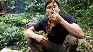 115K views · 4.4K reactions | Survival in the tropical rainforest, ep 25, primitive fishing In the stream, there are many different types of fish. It is not difficult to catch them, it is important to know how to know the place of residence and when it is going to feed. Some types eat at dawn, others eat at dawn and eat when there is no light. They eat all small insects, especially they love earthworms ... | Survival Instinct | Facebook