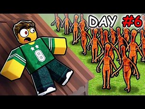 Survive 7 Days in a Roblox Log Cabin