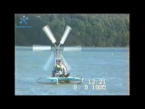 Windmill Driven boat (Rotary Sail)