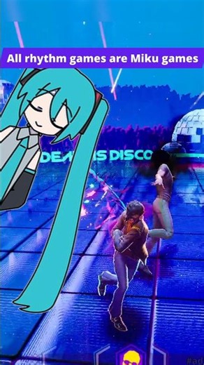 Custom music use = Miku game #rhythmgame #gaming
