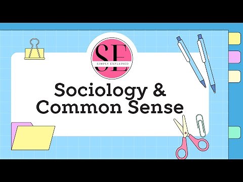 ‪@SimplyExplained0‬ Sociology and Common Sense | Differences | UPSC Optional Paper 1 Crash Course