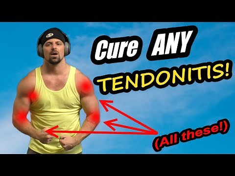 How to CURE Tendonitis! (The Definitive Guide to Fix ANY Tendinopathy)