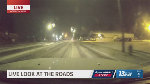 Rain transitioning to snow in West Michigan | Road conditions
