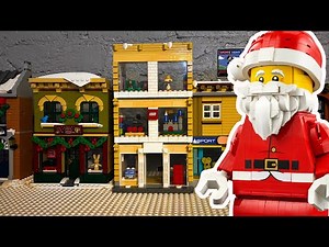 Building A Lego Winter Village