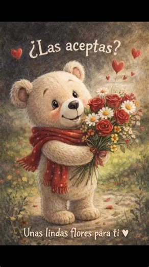 Las aceptas? 🌸💖 Hoy quiero entregarte estas flores 🌹🌼, no como un simple detalle, sino como símbolo de todo lo que siento por ti 🌌✨. Cada pétalo guarda un suspiro 🌷💞, cada color refleja la ternura que me inspiras 🌈🌟, y cada aroma es la melodía de nuestro amor 🎶🌸. Unas lindas flores para ti ♥, porque eres mi refugio 🌳💓, mi alegría ☀️🌼 y mi eternidad 🌙🔥. En tu sonrisa florece la esperanza 🌸💌, en tu mirada se enciende la chispa que ilumina mi universo 🌟🌹. Estas flores son mi man