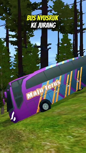 11K views · 164 reactions | Bus nyusruk ke jurang Game Bus Simulator Indonesia #reels #bussid #bussimulatorindonesia #ets2 #game #fyp #viral | Dendi Priandi | Facebook