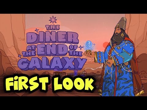 FIRST LOOK: SPACE DINER & Galactic Conquest 👽⚔️ | Diner at the End of the Galaxy