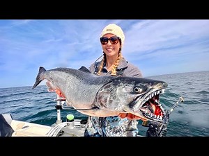 Lake Monsters in The GREAT LAKES! The Best Fish you'll Ever Eat! Catch, Clean and Cook