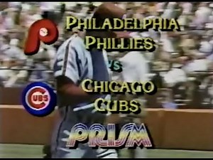 August 11th, 1987 - Cubs vs Phillies