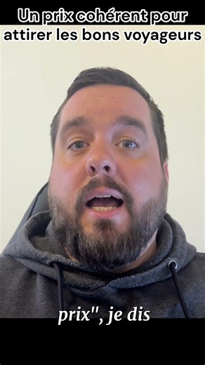 Un pris cohérent pour attirer le bon voyageur #airbnb #booking #locationcourtedurée