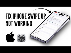 How to Fix iPhone Swipe Up Not Working Problem