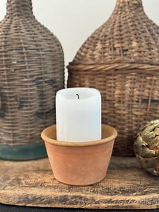 Antique French Terracotta Bowl Timeworn European Stoneware | Rustic Kitchen & Decorative Vessel - Etsy