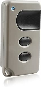 Garage Outlet Door Opener for Liftmaster 53753 371LM 373LM Chamerblain Craftsman 139.53753 (Purple Learn Button 3-Button) Lithium Battery