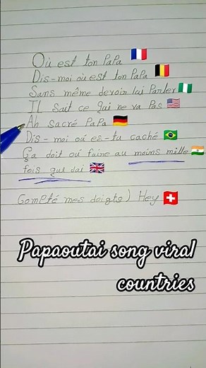 🌎🔥papaoutai English Translation(lyrics Afro soul #papaoutai