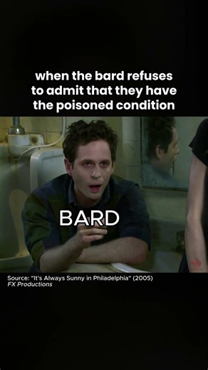 bard refuses to admit to being poisoned #dnd #dndmemes #dungeonsanddragons #dnd5e #DNDtiktok #TTRPG
