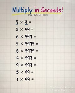 961K views · 7.8K reactions | Multiply Faster: The Ultimate Math Trick You Need to Know!  #mathlove #mathtricks | Math Love | Facebook