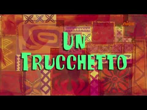 Spongebob: Swampy Mates/One Trick Sponge title cards (Italian)