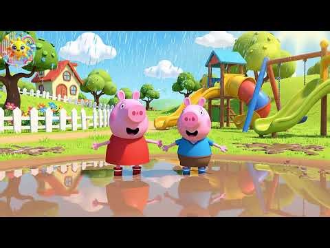 Peppa Pig’s Silly Billy Puddle Play 🐷🌧️ | Nursery Rhymes for Kids | Baby Songs & Toddler Learning