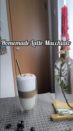How I Make a Latte Macchiato at Home ☕️