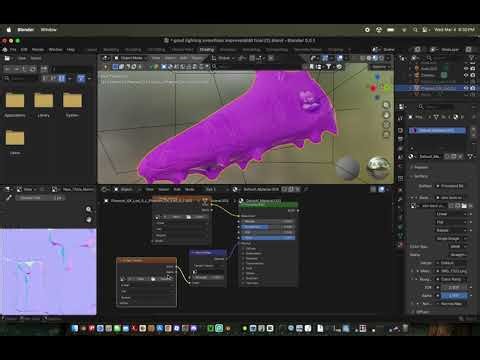 How to apply normal maps in blender || VRFS tutorial