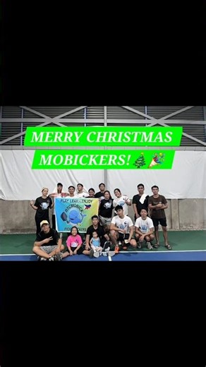 Philippine Mobickers' Christmas Pickleball MiniTournament 🎄🏓 #bmb #lbank #crypto