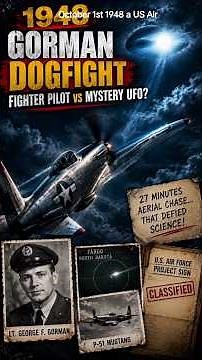 Gorman Dogfight (1948) | The Fighter Pilot Who Chased a UFO