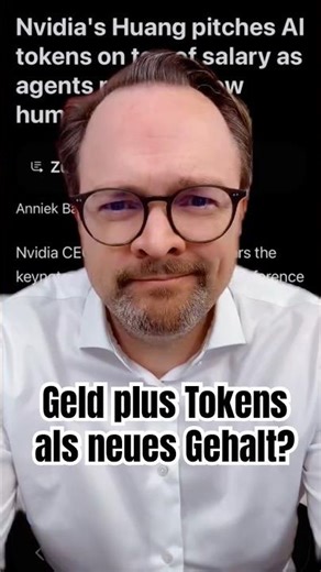 Geld plus Tokens als neues Gehalt? Hat das Ende klassischer Jobs begonnen? ▹ eicker.TV