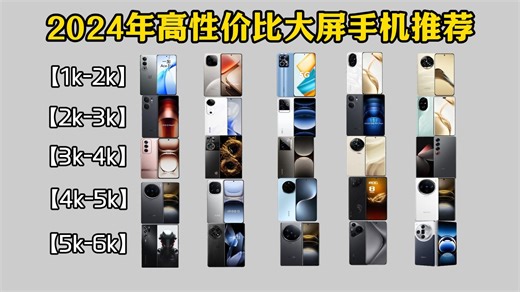 【闭眼可入】2024年大屏幕手机推荐哪款好用？大屏手机推荐指南！包含一加 13/荣耀 Magic7/IQOO 13/真我GT7 Pro等新品大屏手机解析！！