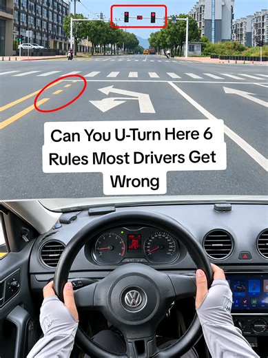 Can You U-Turn Here 6 Rules Most Drivers Get Wrong #parallelparking #drivingtest #carparking #drivingtips