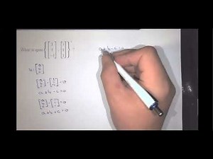 Example: Find the span of the orthogonal complement of a set.
